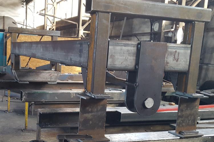 Forma stalowa do produkcji prefabrykatów mostowych  INMET