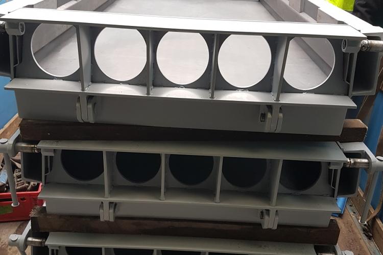Forma stalowa do produkcji prefabrykowanych stropów betonowych 