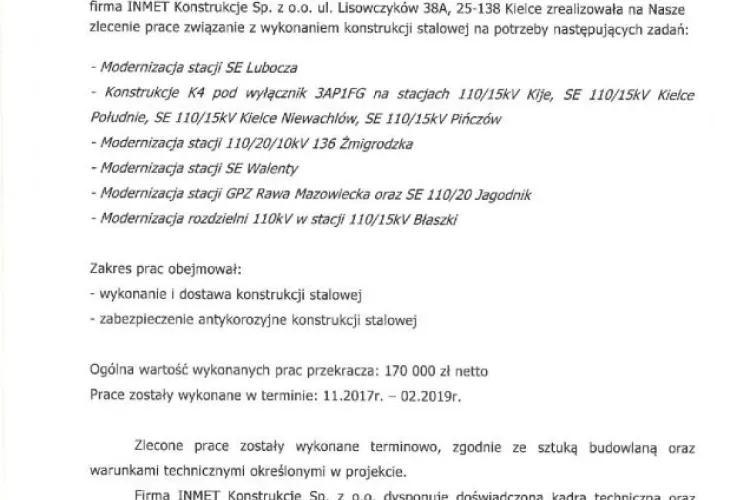 Referencje Enertel 03.19