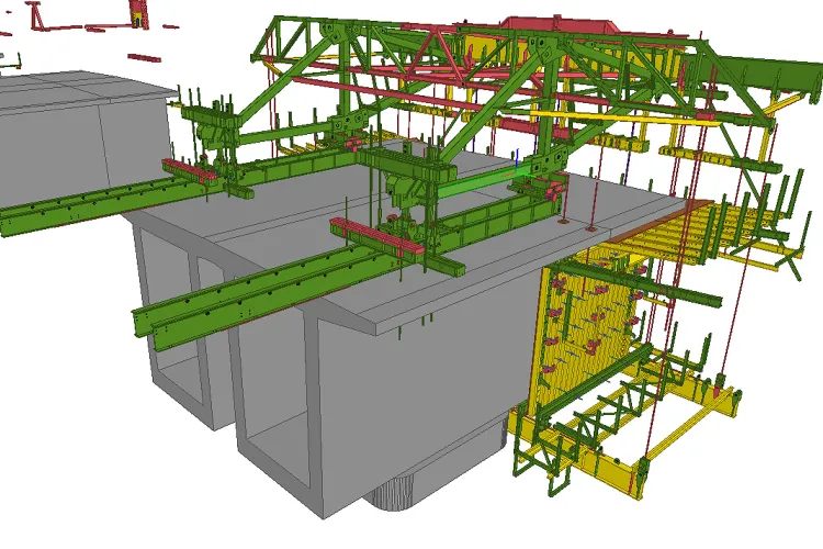 Konstrukcja Stalowa Szalunku Przejezdnego, przebudowa INMET Konstrukcje