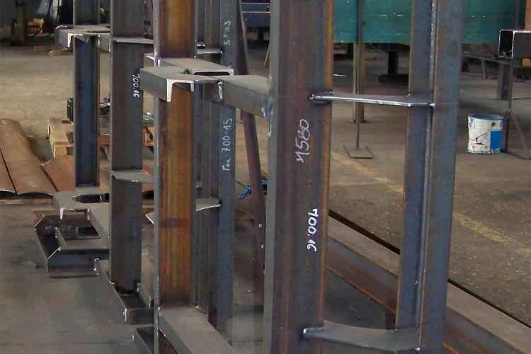 Forma stalowa do produkcji prefabrykatów polimer betonowych INMET Konstrukcje 
