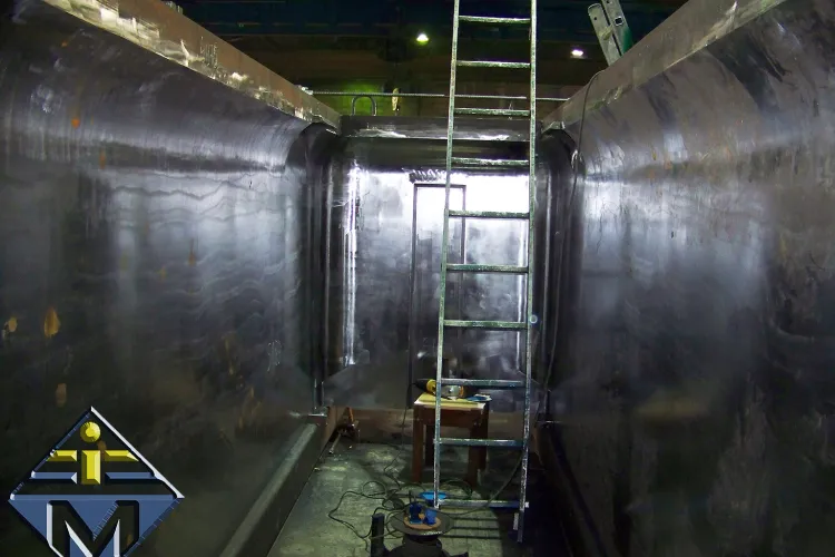 Forma stalowa do produkcji prefabrykatów polimer betonowych INMET Konstrukcje 