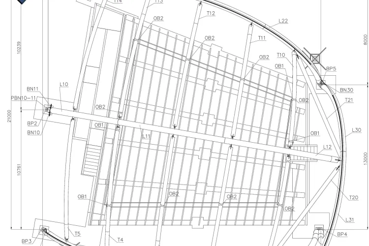 Konstrukcja stalowa amfiteatru INMET Konstrukcje