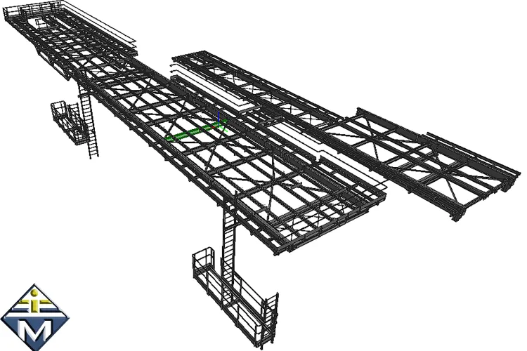 Konstrukcja Stalowa Estakady INMET Konstrukcje