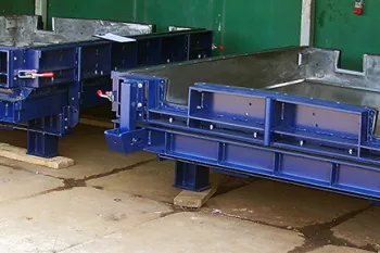 Forma Stalowa do produkcji prefabrykowanych płyt betonowych do budowy  przejazdów kolejowych